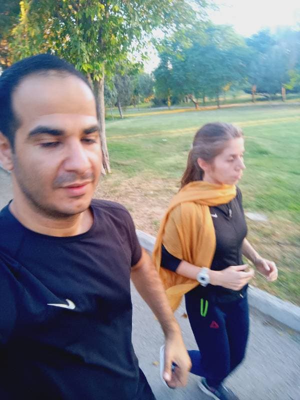Roya Akbari's walk
